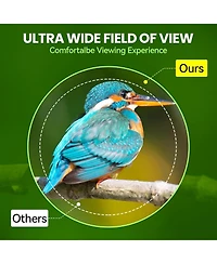 Neewer 10x42 Waterproof Binoculars with Ed Glass and Phone Adapter