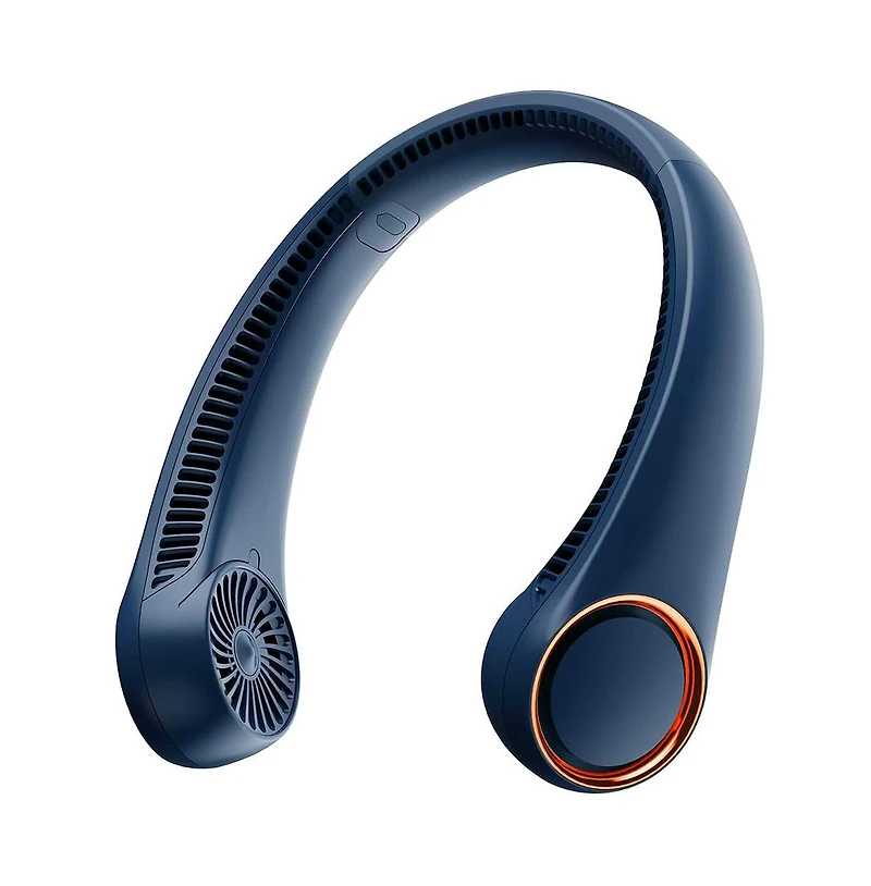 Cowin Portable Neck Fan, Without Blades, Supports Usb Charging, 3 Speed Settings, Suitable for Travel, Outdoor Activities and As A Gift