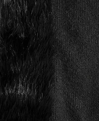 I.n.c. International Concepts Women's Knit and Faux-Fur Trim Muffler, Macy's Exclusive
