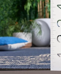 Safavieh Courtyard CY3305 Natural and 8' x 11' Sisal Weave Outdoor Area Rug