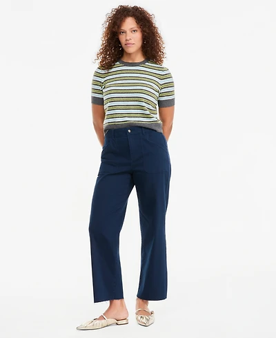 On 34th Women's L-Pocket Straight-Leg Utility Pants, Macy's Exclusive