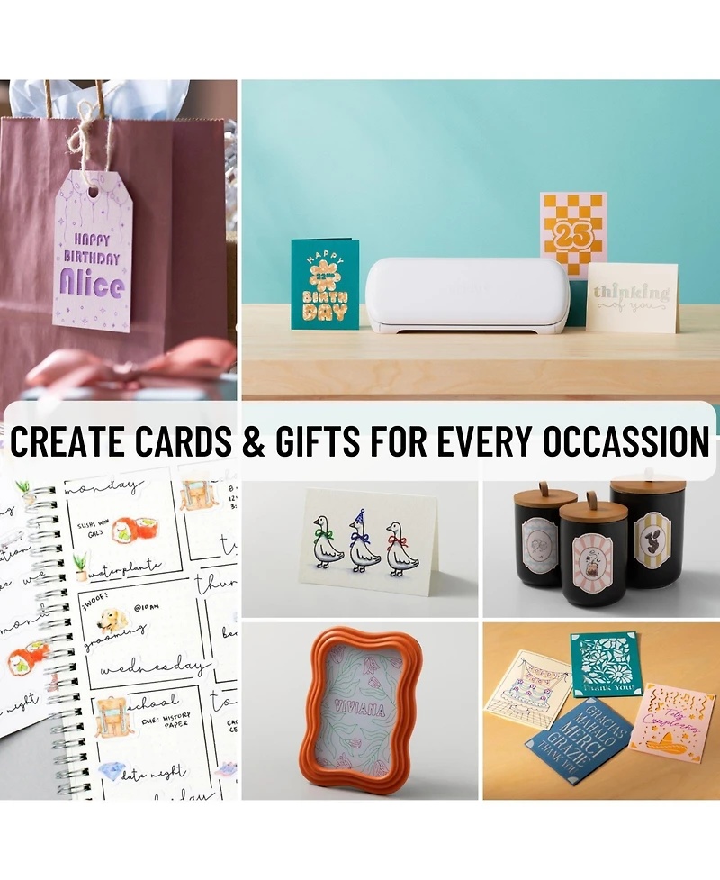 Cricut Joy Xtra Cutting Machine with Ultimate Card and Sticker Making Bundle