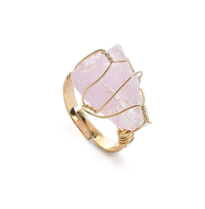 Sohi Women's White Stone Ring