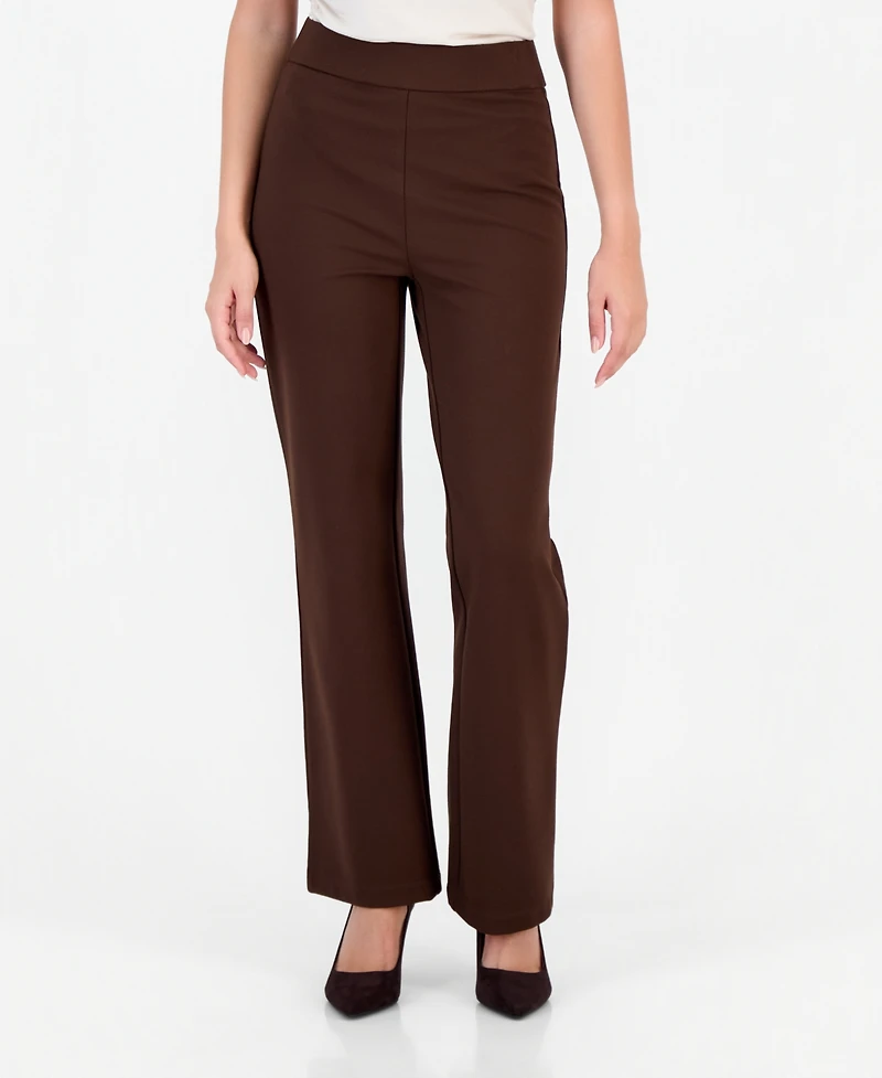 I.n.c. International Concepts Petite High-Rise Bootcut Pull-On Pants, Macy's Exclusive