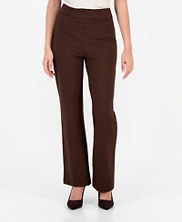I.n.c. International Concepts Petite High-Rise Bootcut Pull-On Pants, Macy's Exclusive