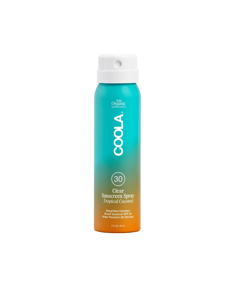Coola Clear Sunscreen Spray Spf