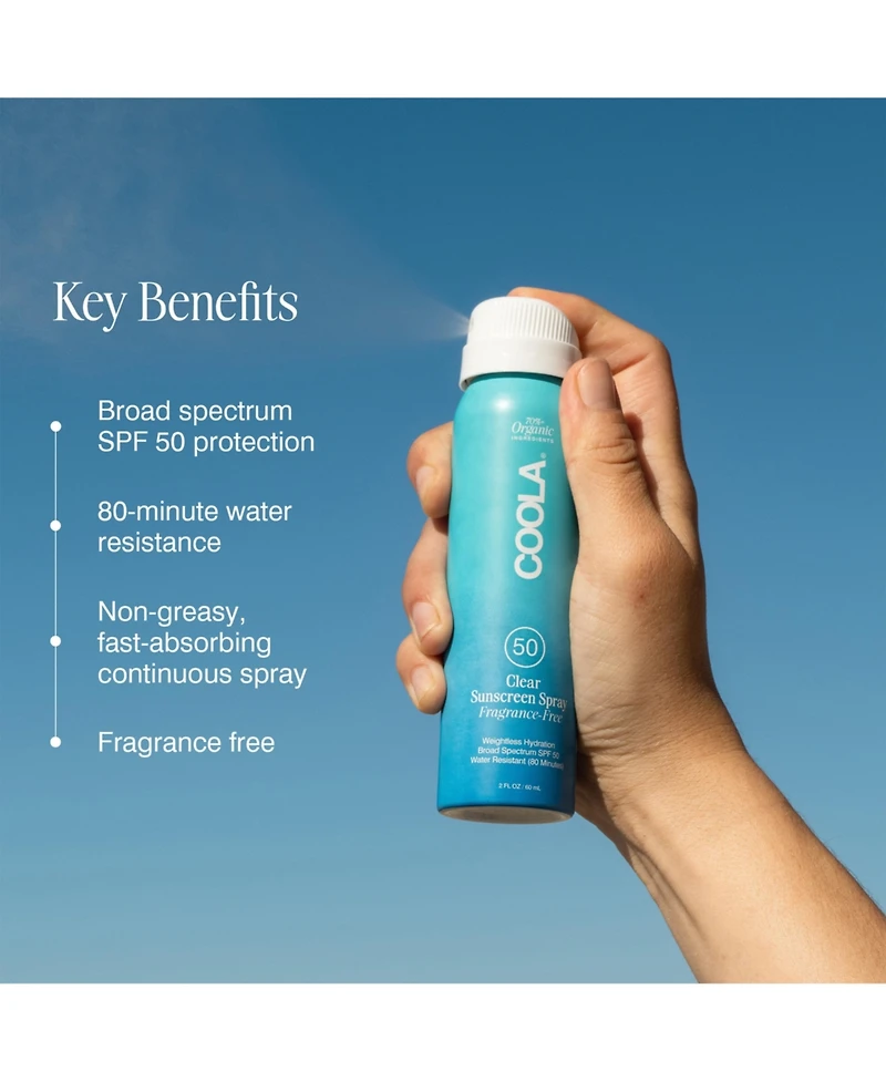 Coola Classic Body Sunscreen Spray Spf 50