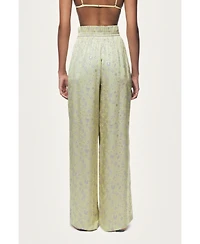 Nocturne Women's Printed Wide-Leg Trousers