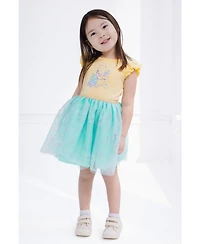 Winnie the Pooh Toddler Girls Disney Raya and Last Dragon Mermaid Frozen Nightmare Before Christmas Tulle Dress to