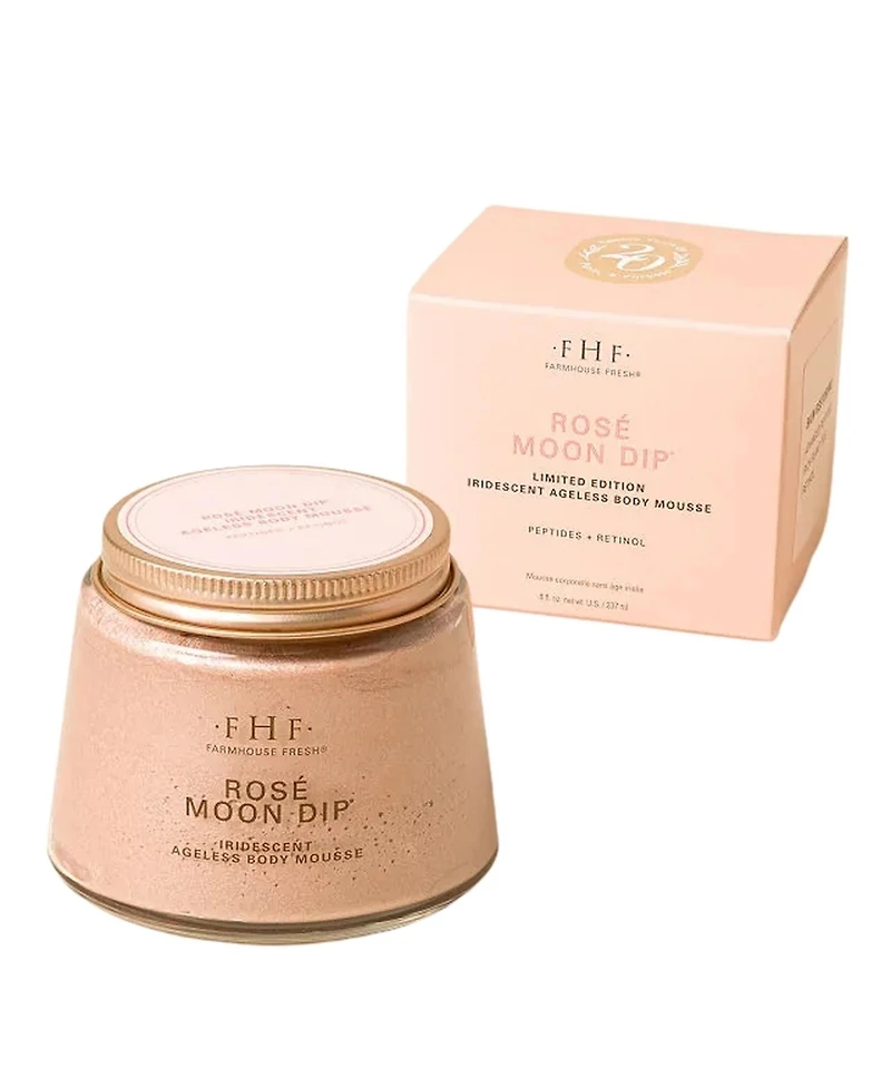 Uncommon Goods Rose Moon Dip Body Mousse, 8 oz