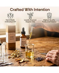Miko Uplift Essential Oil Blend with Jasmine and Bergamot for Energy and Clarity Made in Usa 15ml