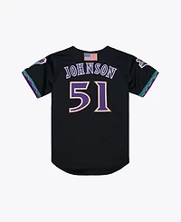 Mitchell & Ness Men's Randy Johnson Black Arizona Diamondbacks 2001 Authentic Jersey