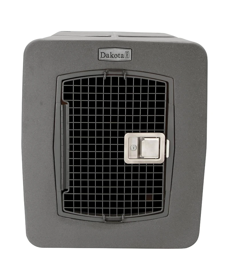 Dakota283 G3 High-Security Polyethylene Framed Door Kennel, XLarge, Dark Granite