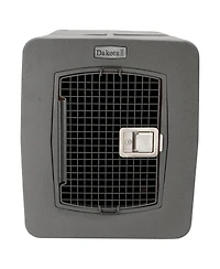 Dakota283 G3 High-Security Polyethylene Framed Door Kennel, XLarge, Dark Granite