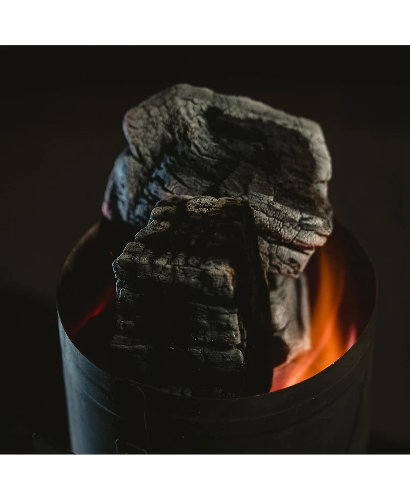 Jealous Devil 100 Percent Natural Hardwood Wood Lump Grill Charcoal, 35 Pounds