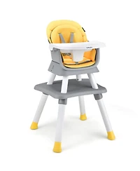 Gouun Baby 6-in-1 Convertible Baby High Chair with Adjustable Tray