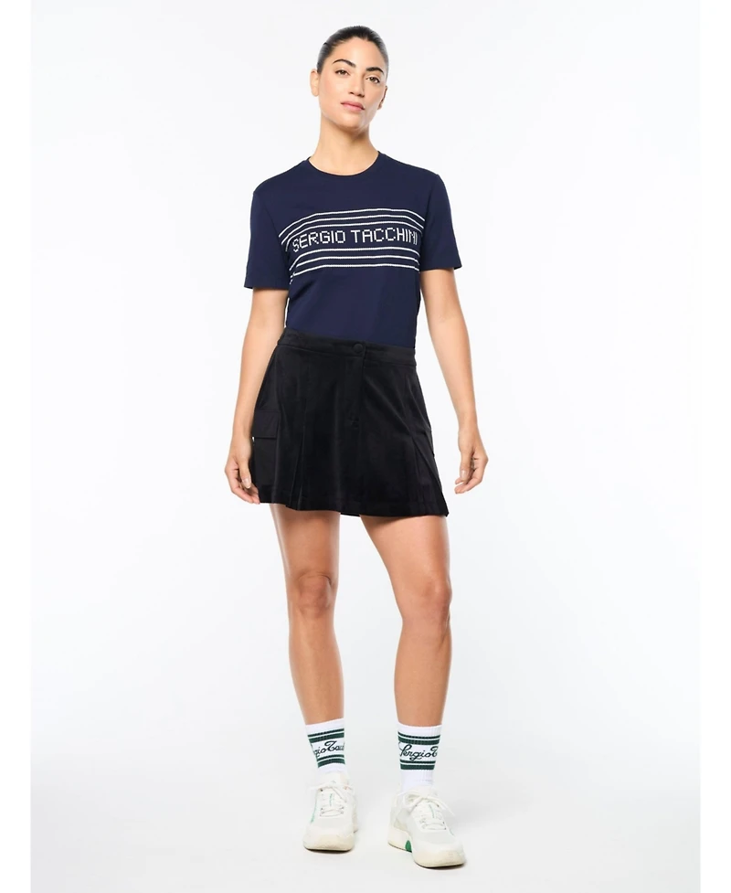 Sergio Tacchini Women's Adele Velour Skirt