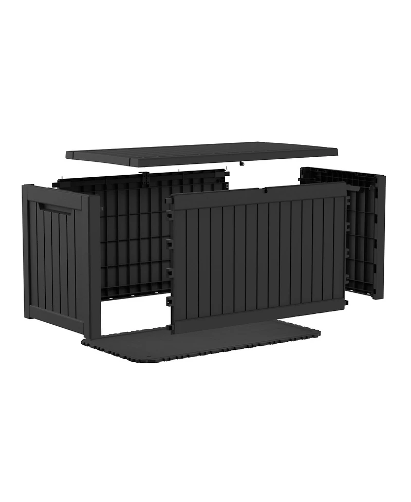 sumyeg 230 Gal. Resin Outdoor Storage Deck Box