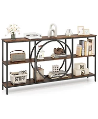 Slickblue Modern 3-Tier Console Table for Entryway or Hallway