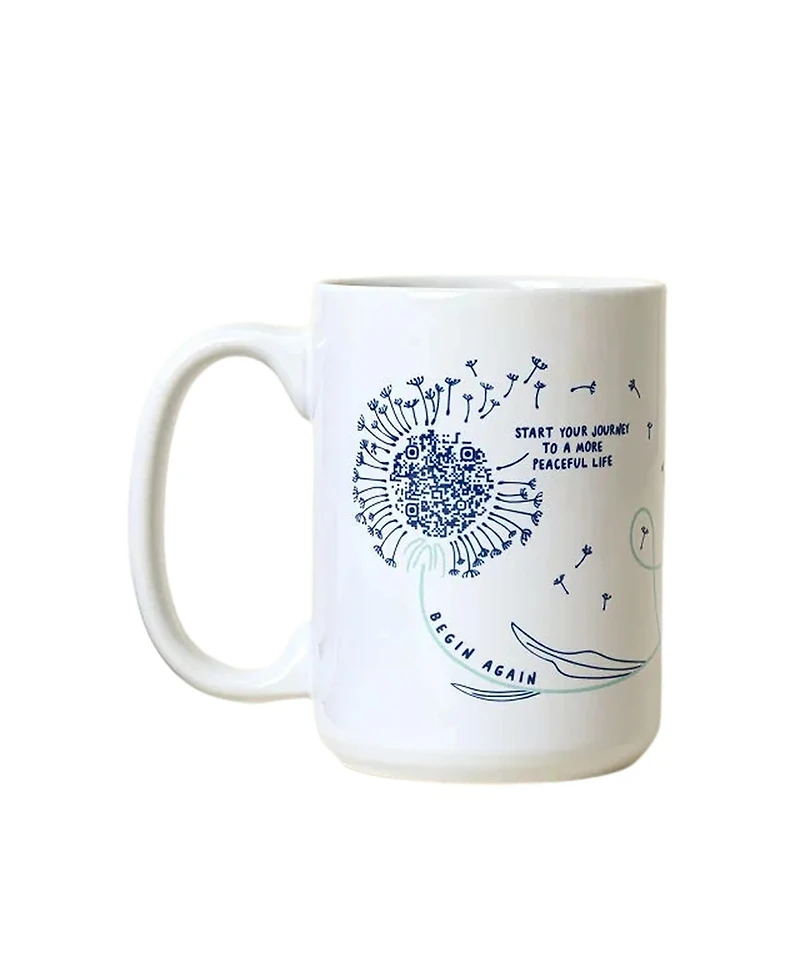 Uncommon Goods Daily Mindfulness Interactive Qr Mug