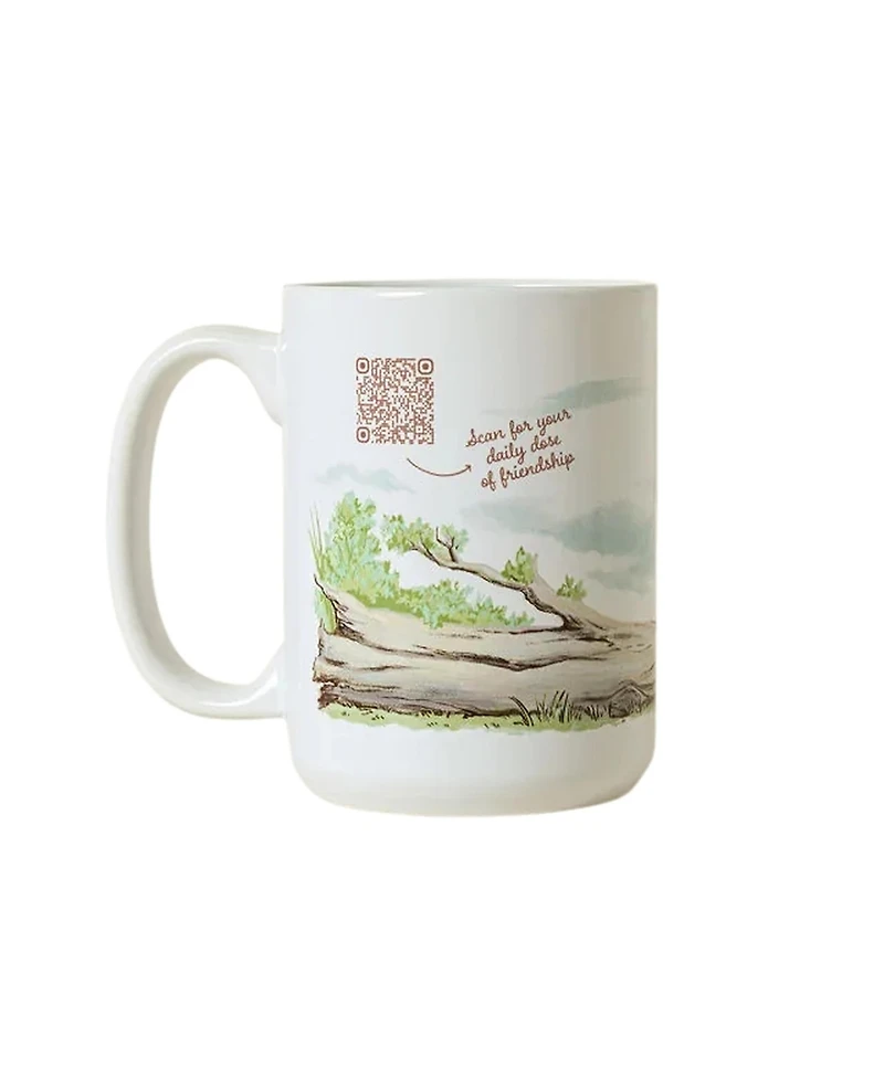 Uncommon Goods Daily Dose of Friendship Qr Mug
