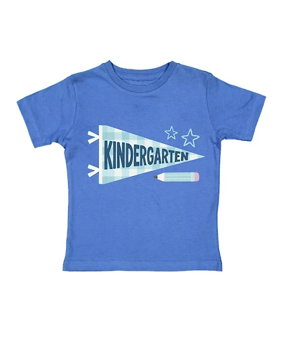 Sweet Wink Little Boys Kindergarten Pennant Short Sleeve T-Shirt