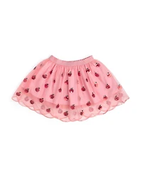 Sweet Wink Big Girls Apple Sequin Scalloped Tutu Skirt