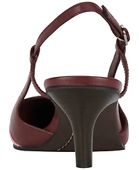 Jeffrey Campbell Women's Booshky Cap-Toe Slingback Pumps