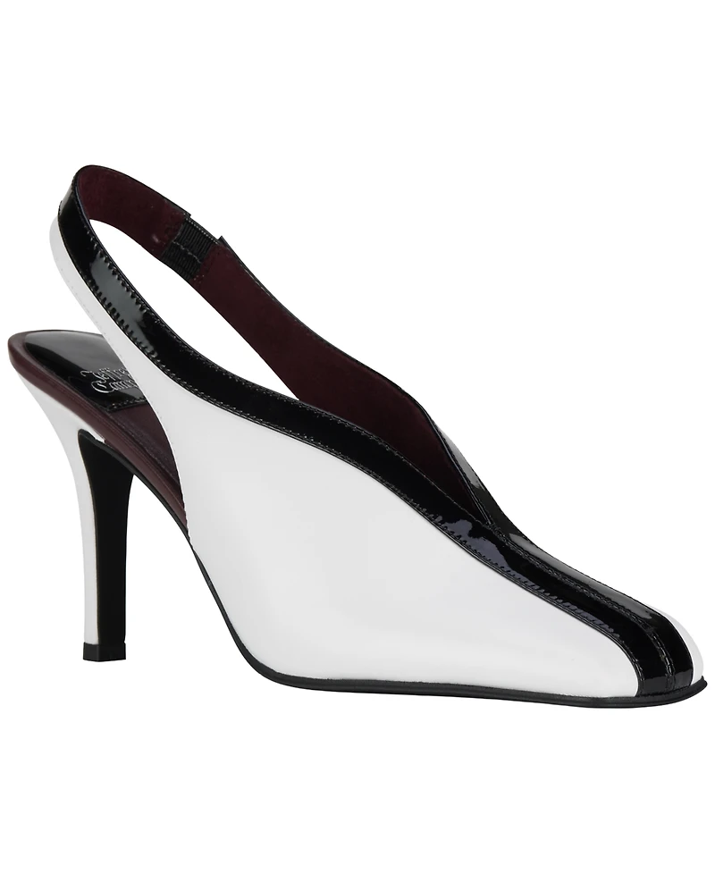 Jeffrey Campbell Women's Means Slingback Square Toe Pumps