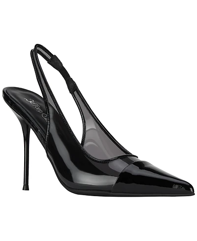 Jeffrey Campbell Women's Pucker Vinyl Slingback Pumps