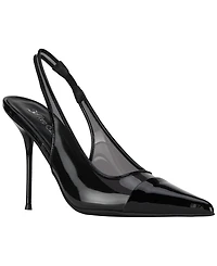 Jeffrey Campbell Women's Pucker Vinyl Slingback Pumps