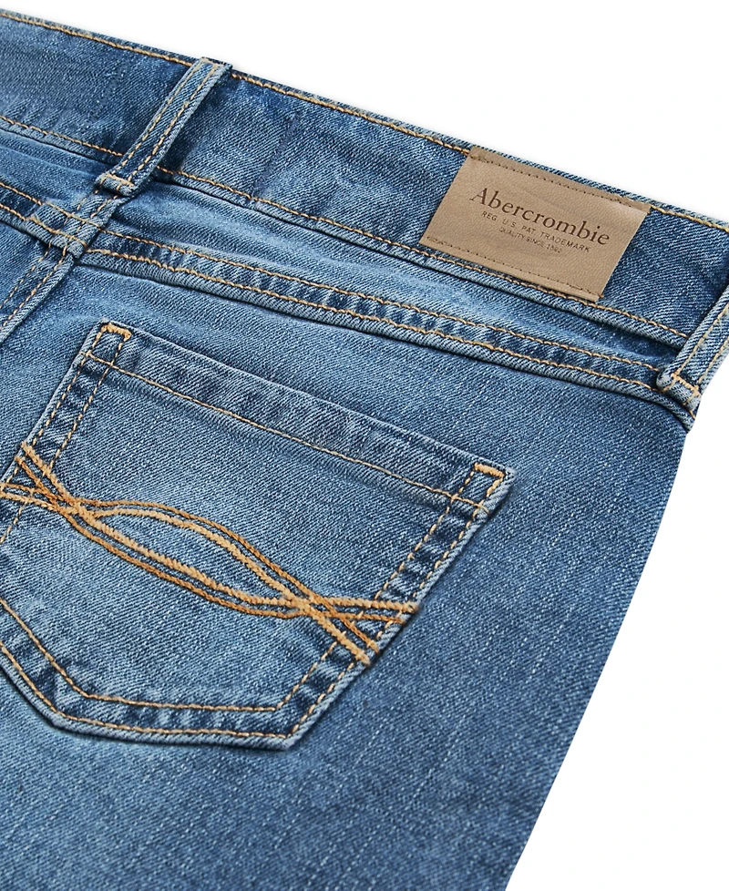 abercrombie kids Girls' 5-16 Denim Mini Skort