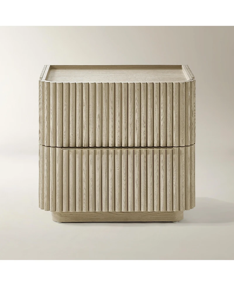 Z Gallerie Stria Nightstand