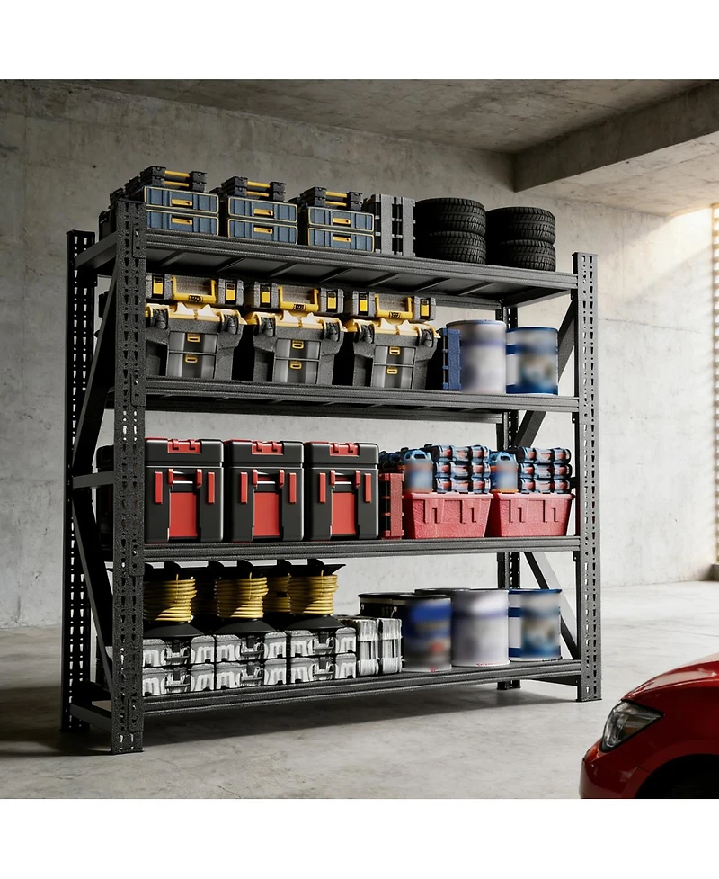 Streamdale Furniture Heavy Duty Industrial Garage Shelving