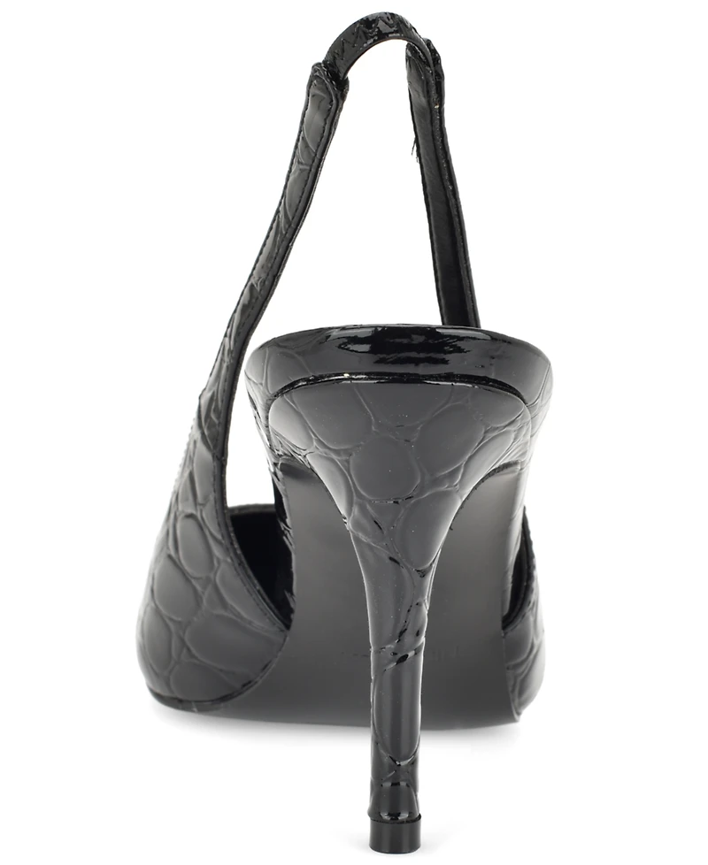 Nine West Women's Gerts Pointed Toe Slingback Dress Pumps