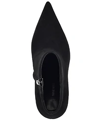 Nine West Women's Galz Suede Ankle Pointed Toe Dress Booties