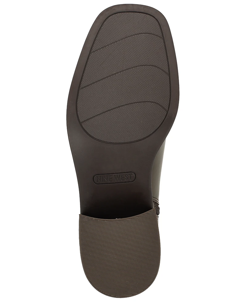 Nine West Women's Amatto Square Toe Dress Booties