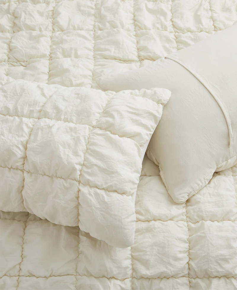 Unikome Modern Style Pintuck All Season Comforter