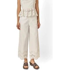 English Factory Women's Eyelet Pants