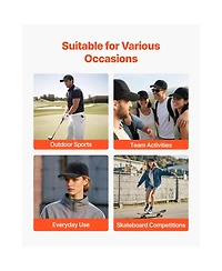 Aoligeijs Baseball Cap, Plain Baseball Hat with Breathable Fabric, Adjust Size, Lightweight Summer Thin Sports Caps Ideal for Running, Workouts, or