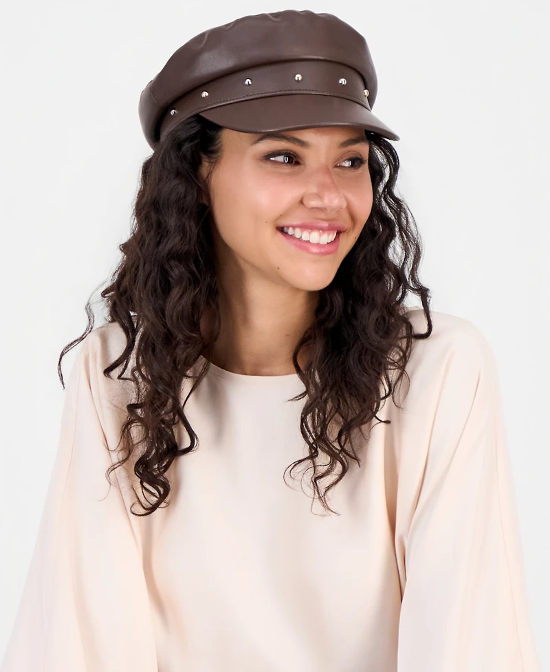I.n.c. International Concepts Studded Skipper Cap, Macy's Exclusive