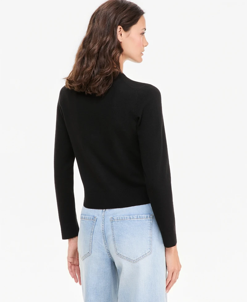 On 34th Women's Long-Sleeve Crewneck Cardigan, Macy's Exclusive