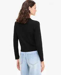 On 34th Women's Long-Sleeve Crewneck Cardigan, Macy's Exclusive