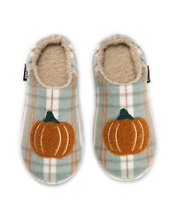 Muk Luks Women's Punch Needle Fall Halloween Novelty Scuff Slipper