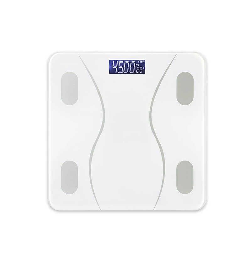 Cowin Smart Bluetooth Body Fat Scale - Rechargeable Digital Bathroom Scale with App 400lbs Capacity