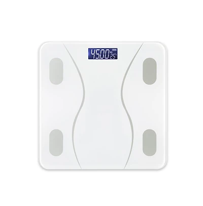 Cowin Smart Bluetooth Body Fat Scale - Rechargeable Digital Bathroom Scale with App 400lbs Capacity