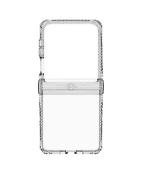 Itskins Hybrid_R Clear Hinge Case for Samsung Galaxy Z Flip7 - Transparent