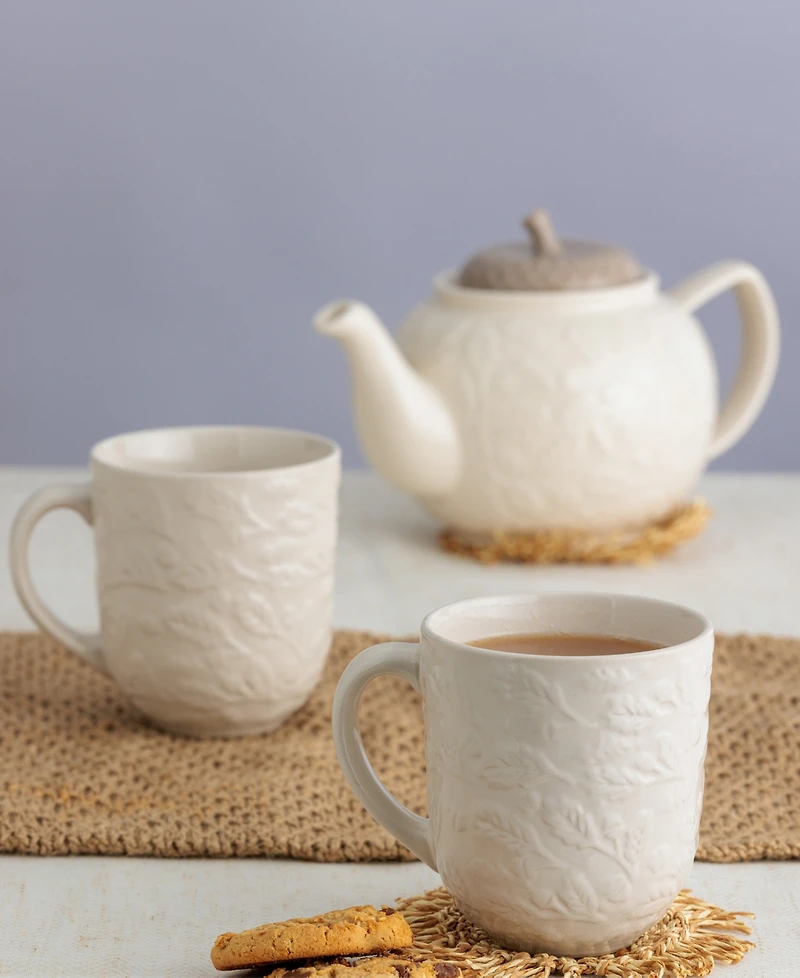 Price & Kensington Acorn 3-Piece Teapot Set