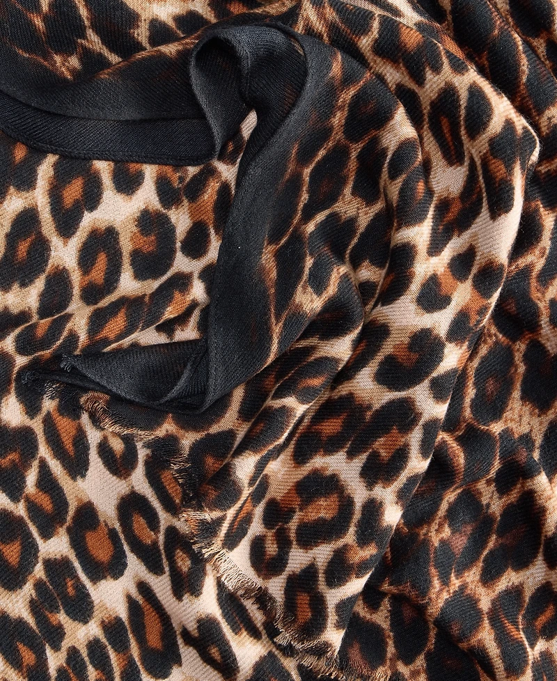 I.n.c. International Concepts Classic Leopard Print Scarf, Macy's Exclusive