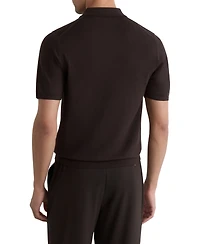 Reiss Men's Drayton Button Through Merino Shirt
